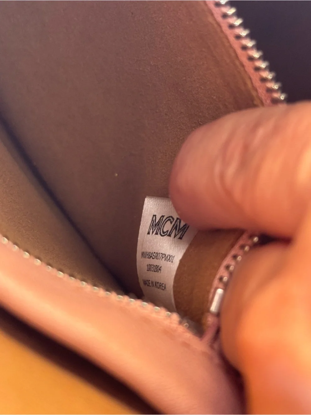 MCM Sarah Convertible Leather Hobo bag